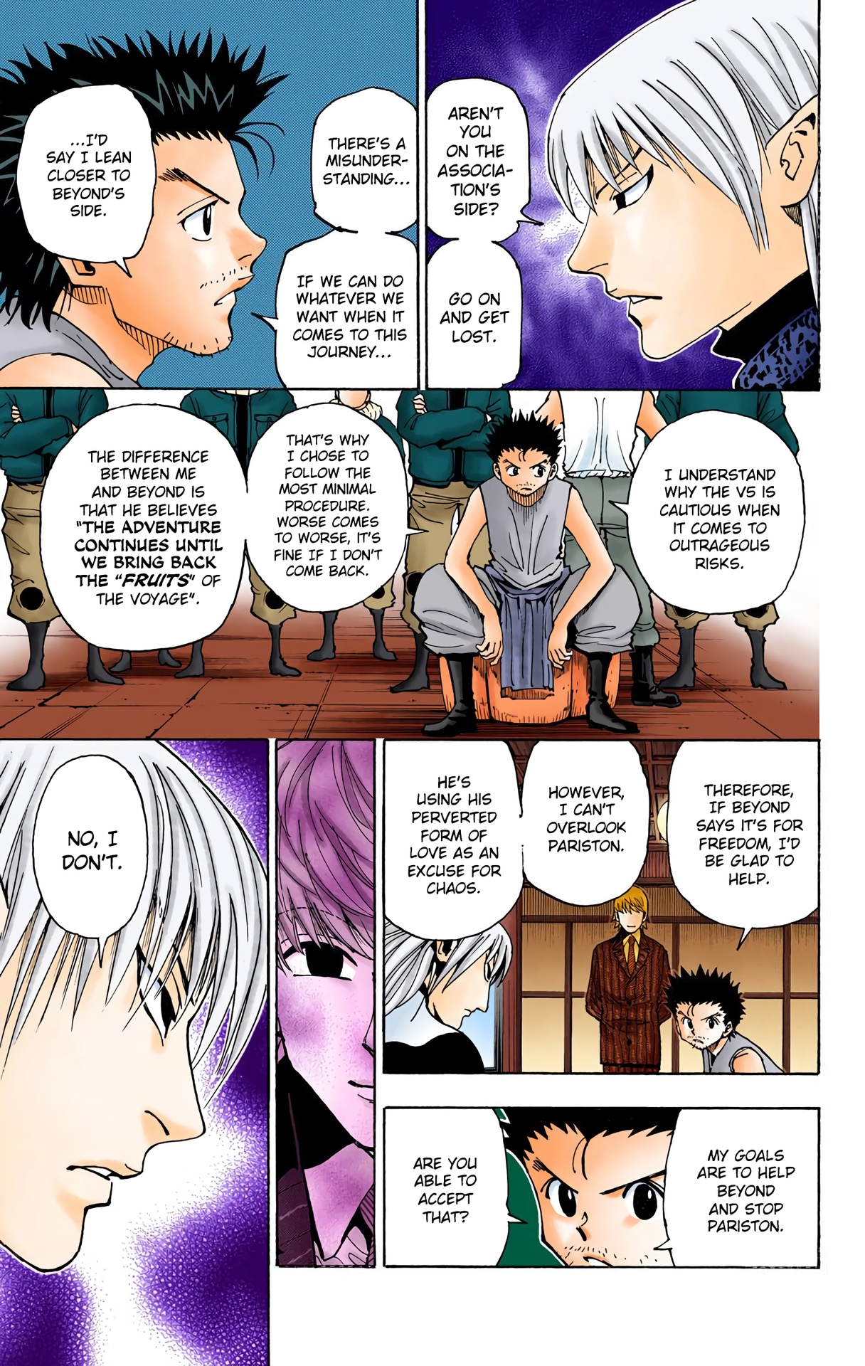 Hunter X Hunter Full Color - Vol.33 Chapter 346: Options