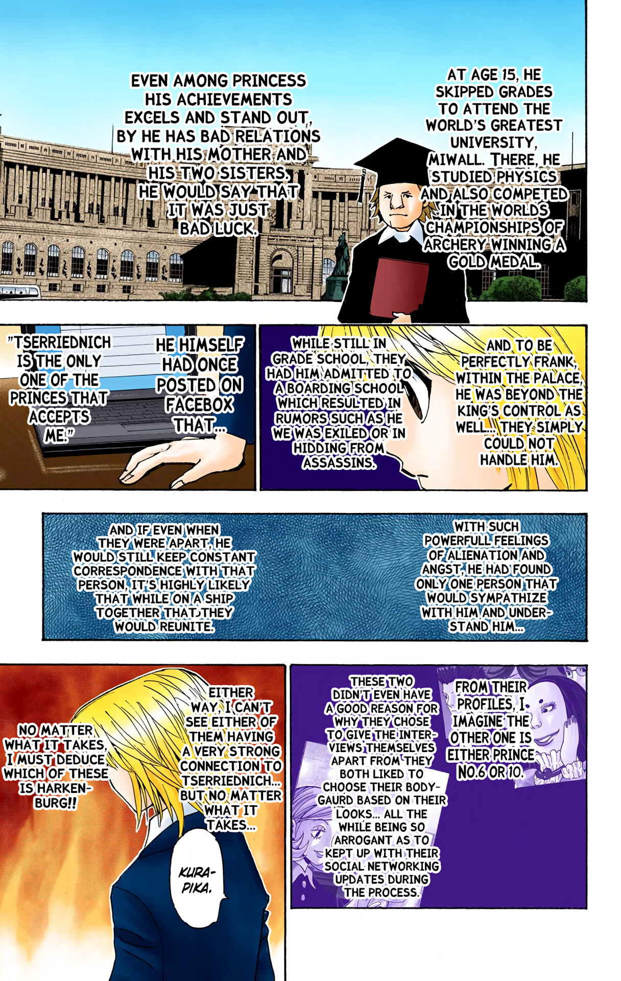 Hunter X Hunter Full Color - Vol.33 Chapter 350: Prince