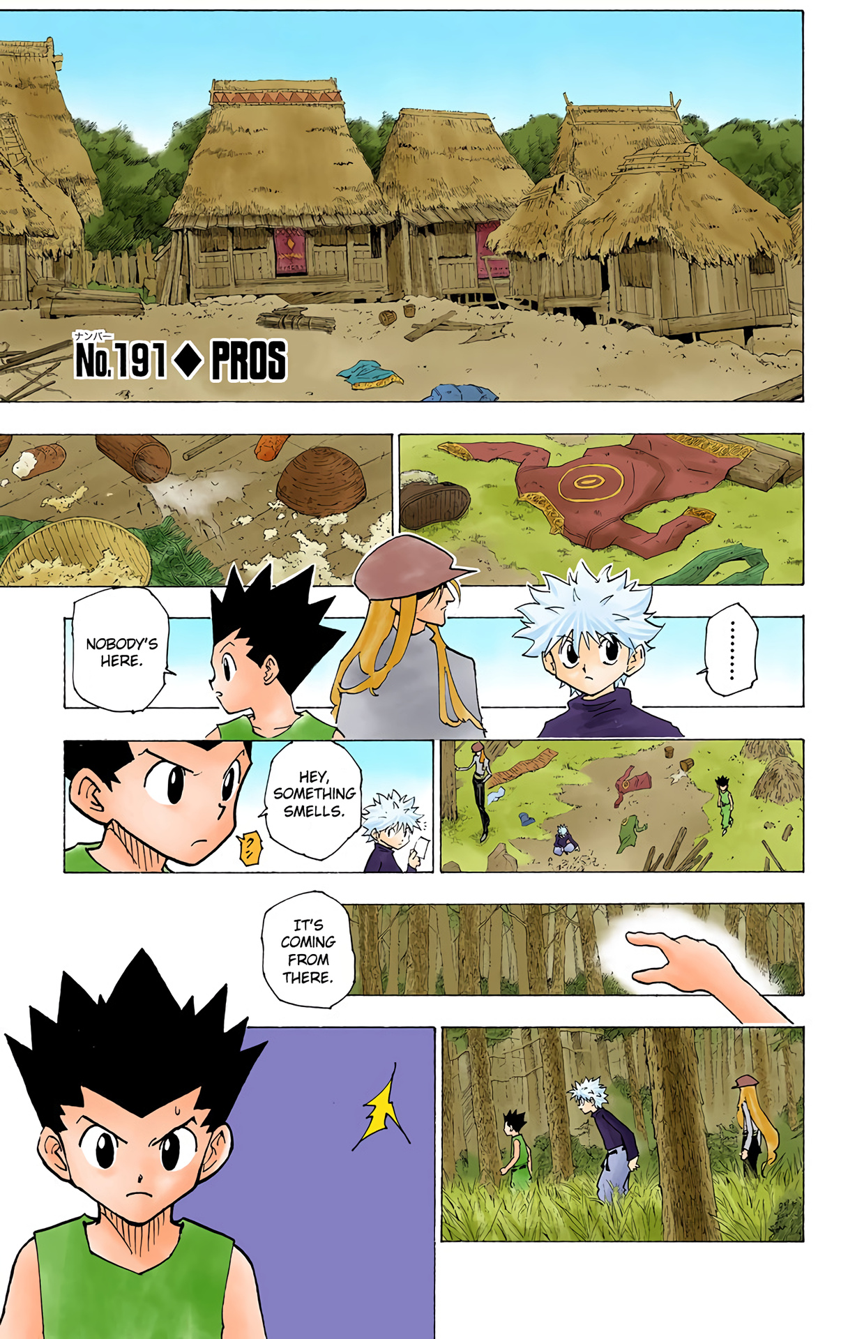 Hunter X Hunter Full Color - Vol.19 Chapter 191: Pros