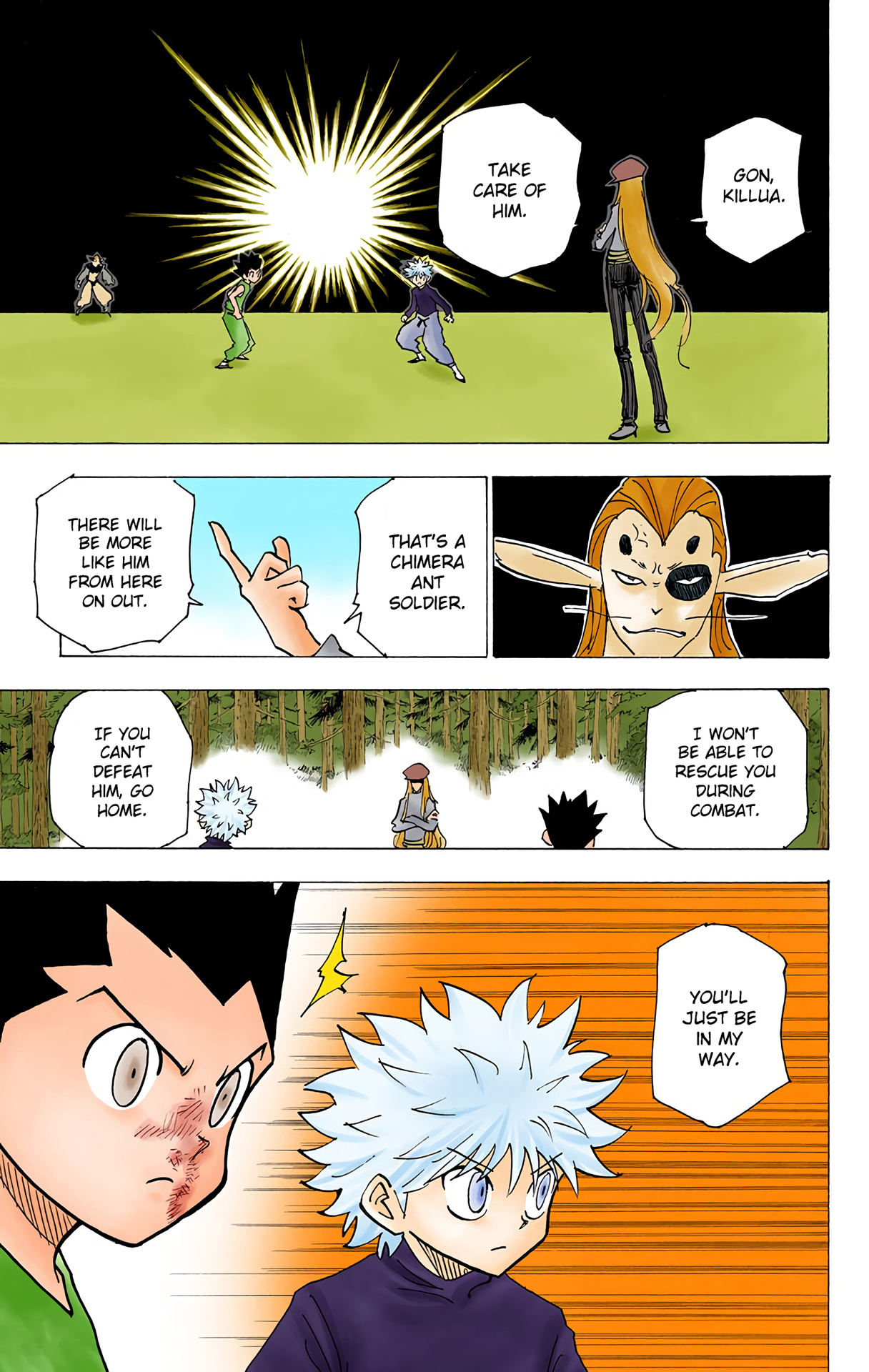 Hunter X Hunter Full Color - Vol.19 Chapter 191: Pros