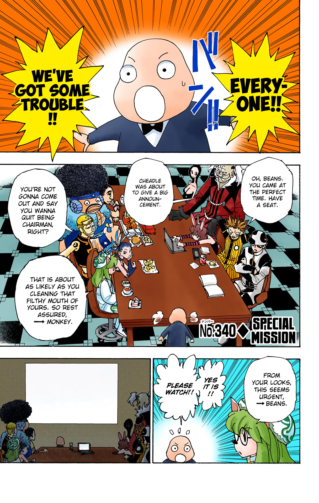 Hunter X Hunter Full Color - Vol.32 Chapter 340: Special Mission