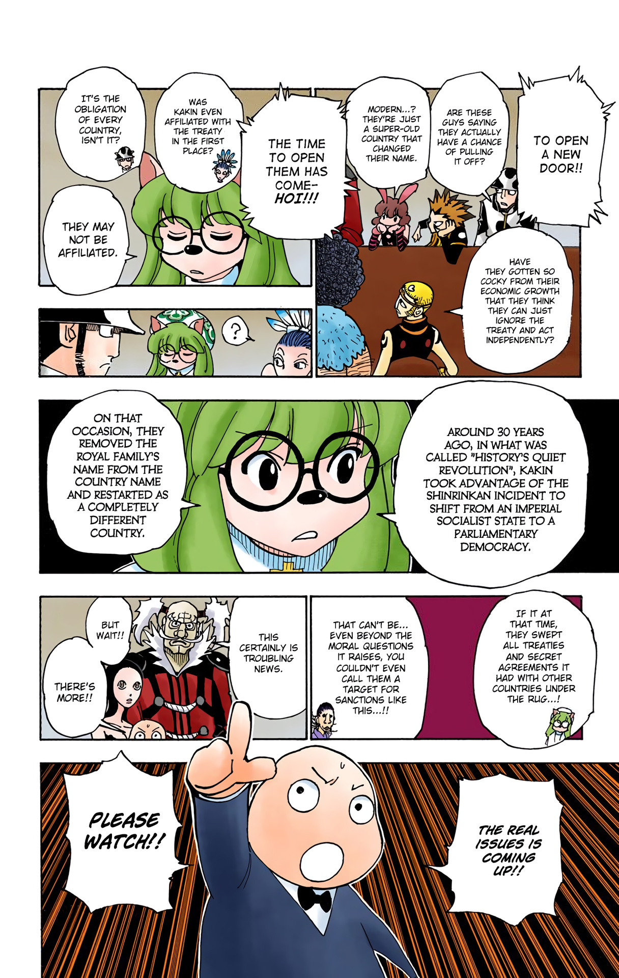 Hunter X Hunter Full Color - Vol.32 Chapter 340: Special Mission