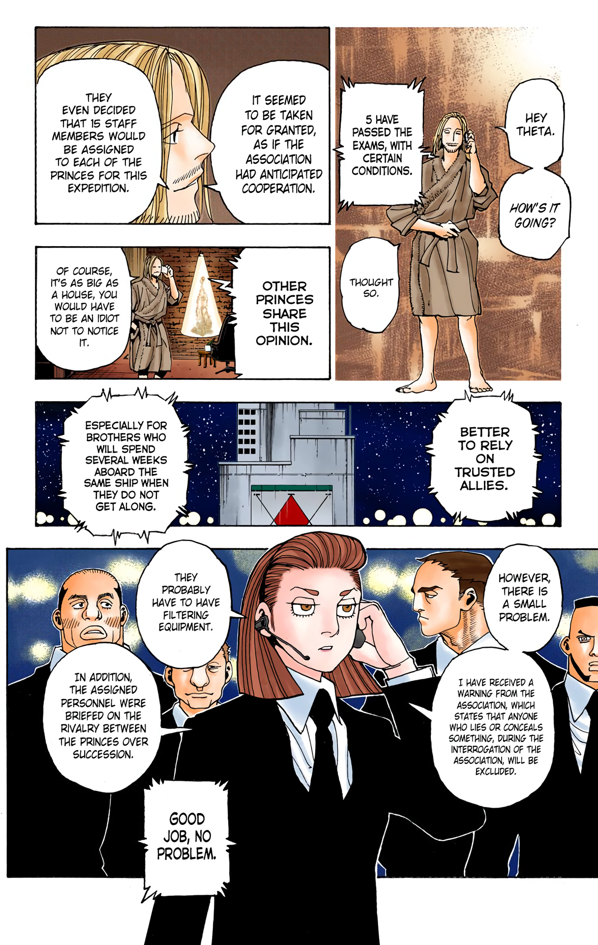 Hunter X Hunter Full Color - Vol.33 Chapter 348: Resolve