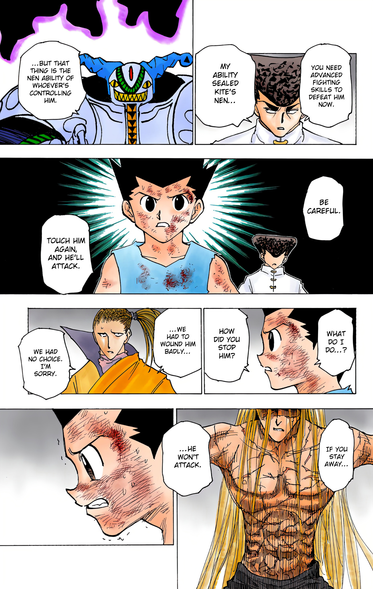 Hunter X Hunter Full Color - Vol.21 Chapter 222: Reunion: Part 3