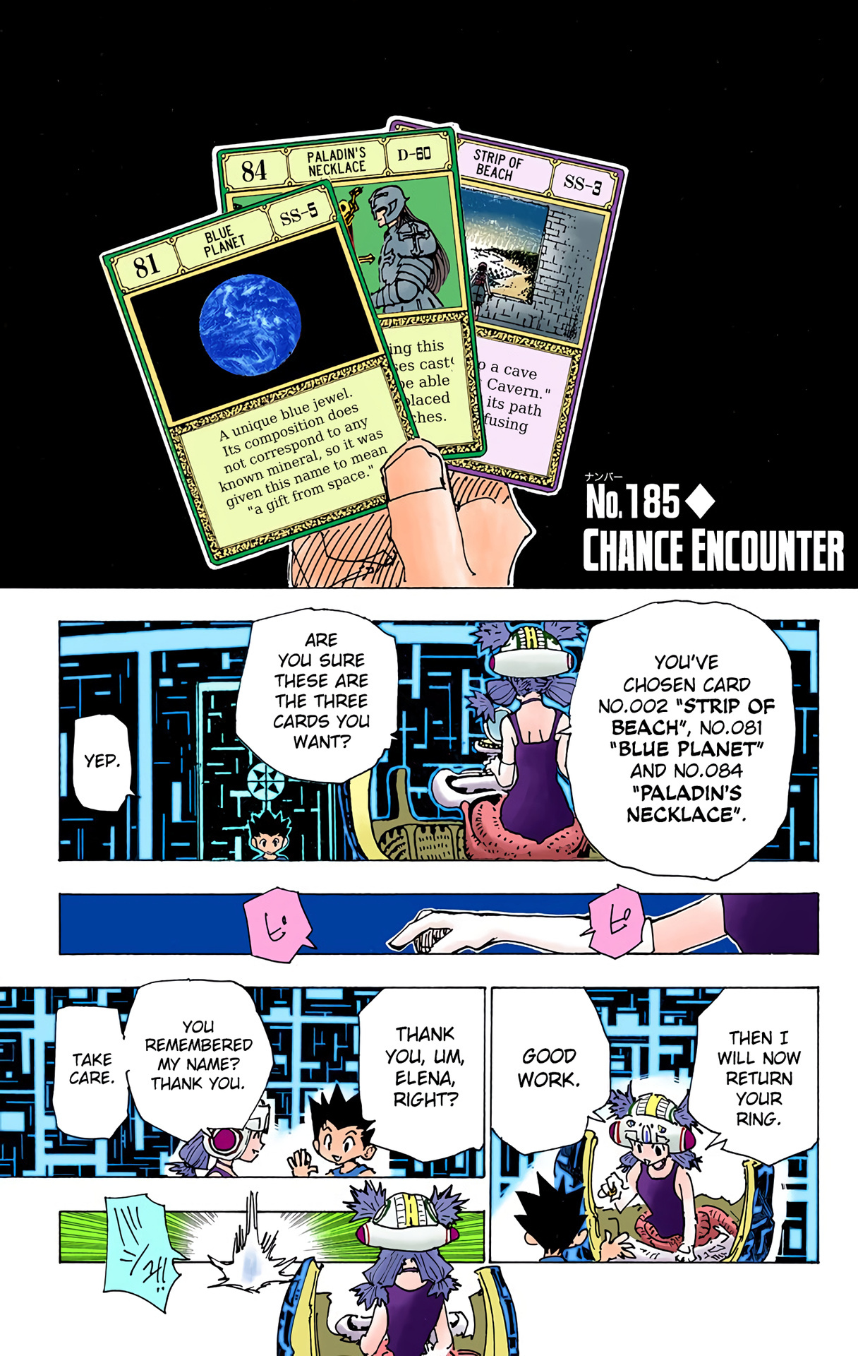 Hunter X Hunter Full Color - Vol.18 Chapter 185: Chance Encounter