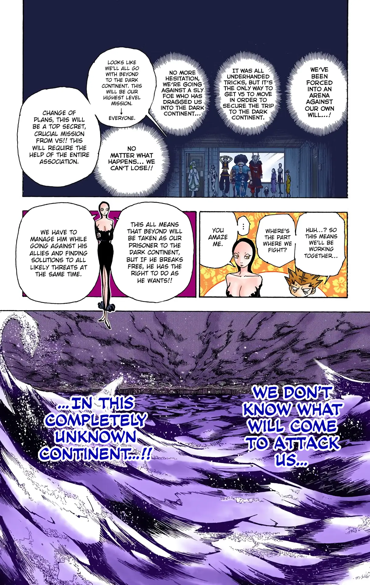 Hunter X Hunter Full Color - Vol.33 Chapter 342: Challenge