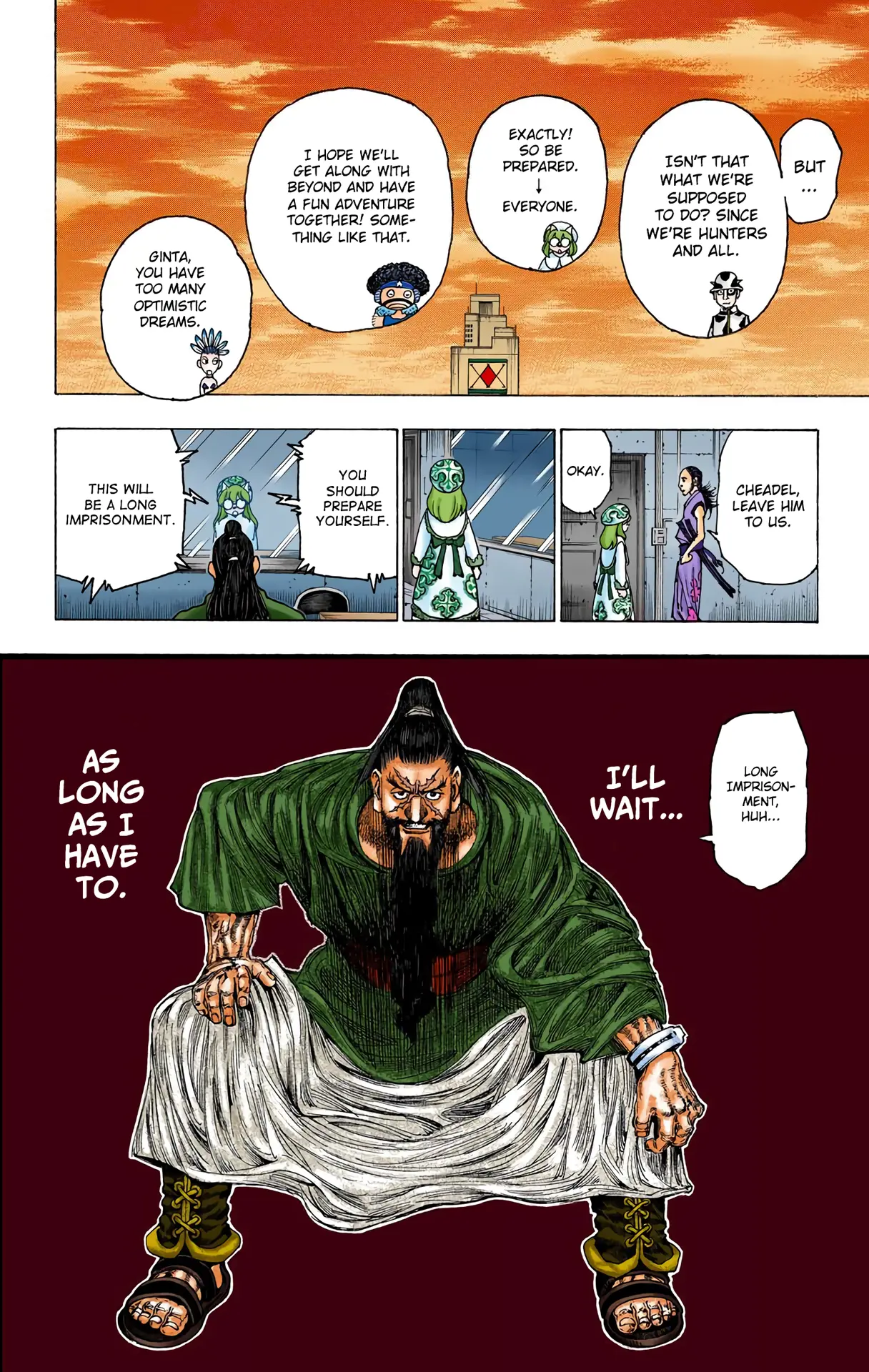 Hunter X Hunter Full Color - Vol.33 Chapter 342: Challenge