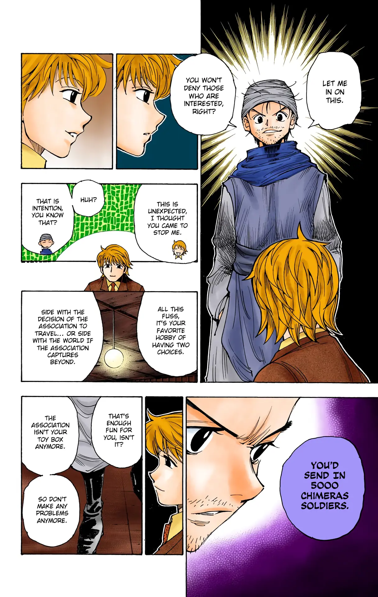 Hunter X Hunter Full Color - Vol.33 Chapter 342: Challenge