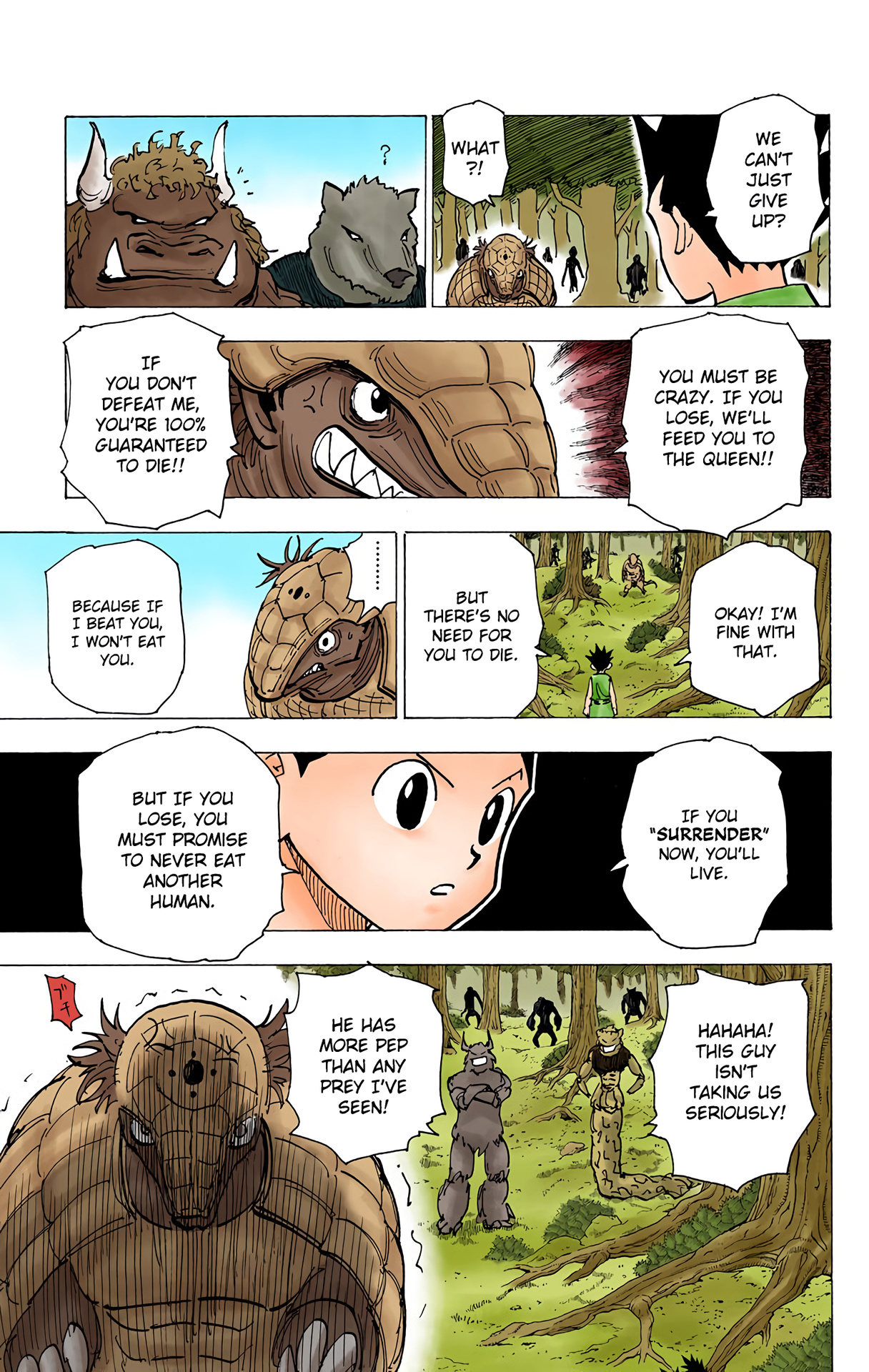 Hunter X Hunter Full Color - Vol.19 Chapter 195: Vs. Hagya's Squad: Part 2