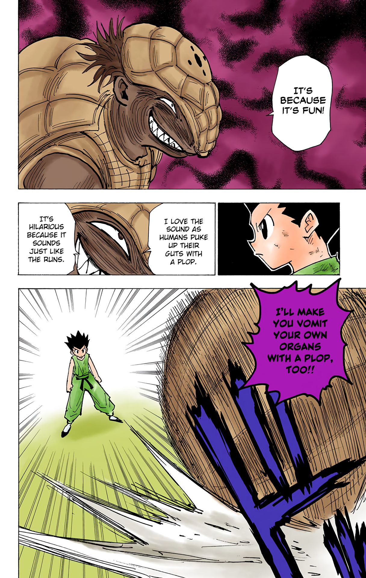 Hunter X Hunter Full Color - Vol.19 Chapter 195: Vs. Hagya's Squad: Part 2