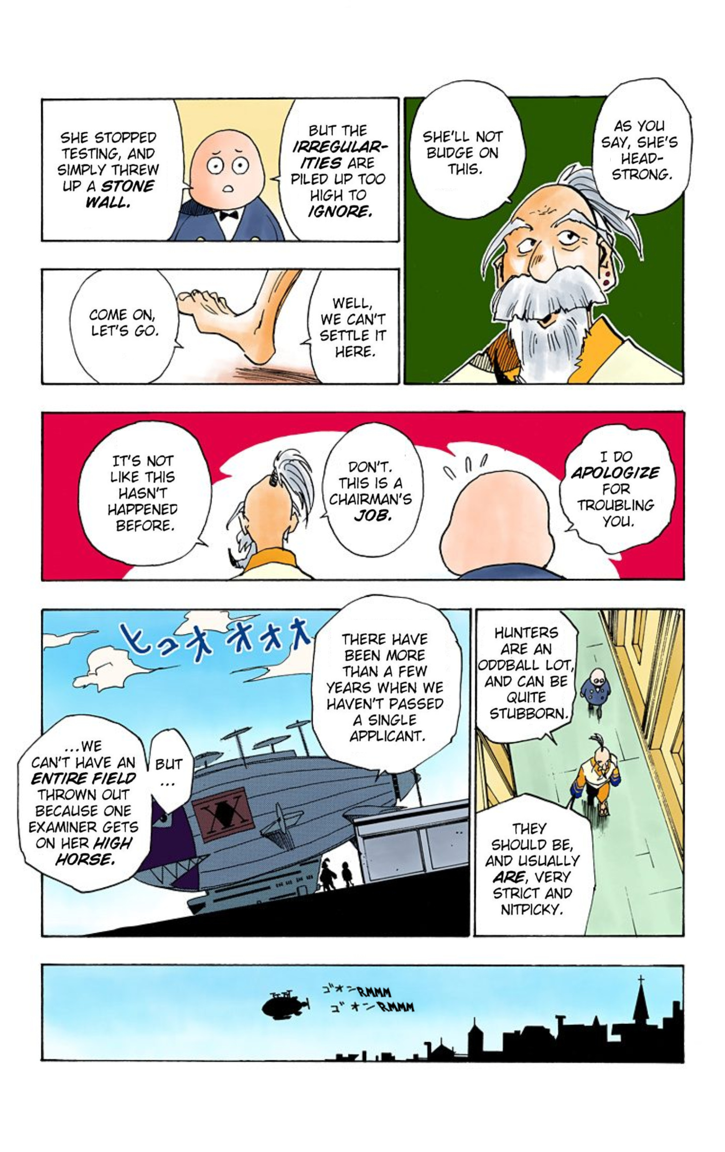 Hunter X Hunter Full Color - Vol.2 Chapter 12: The Chairman Awaits