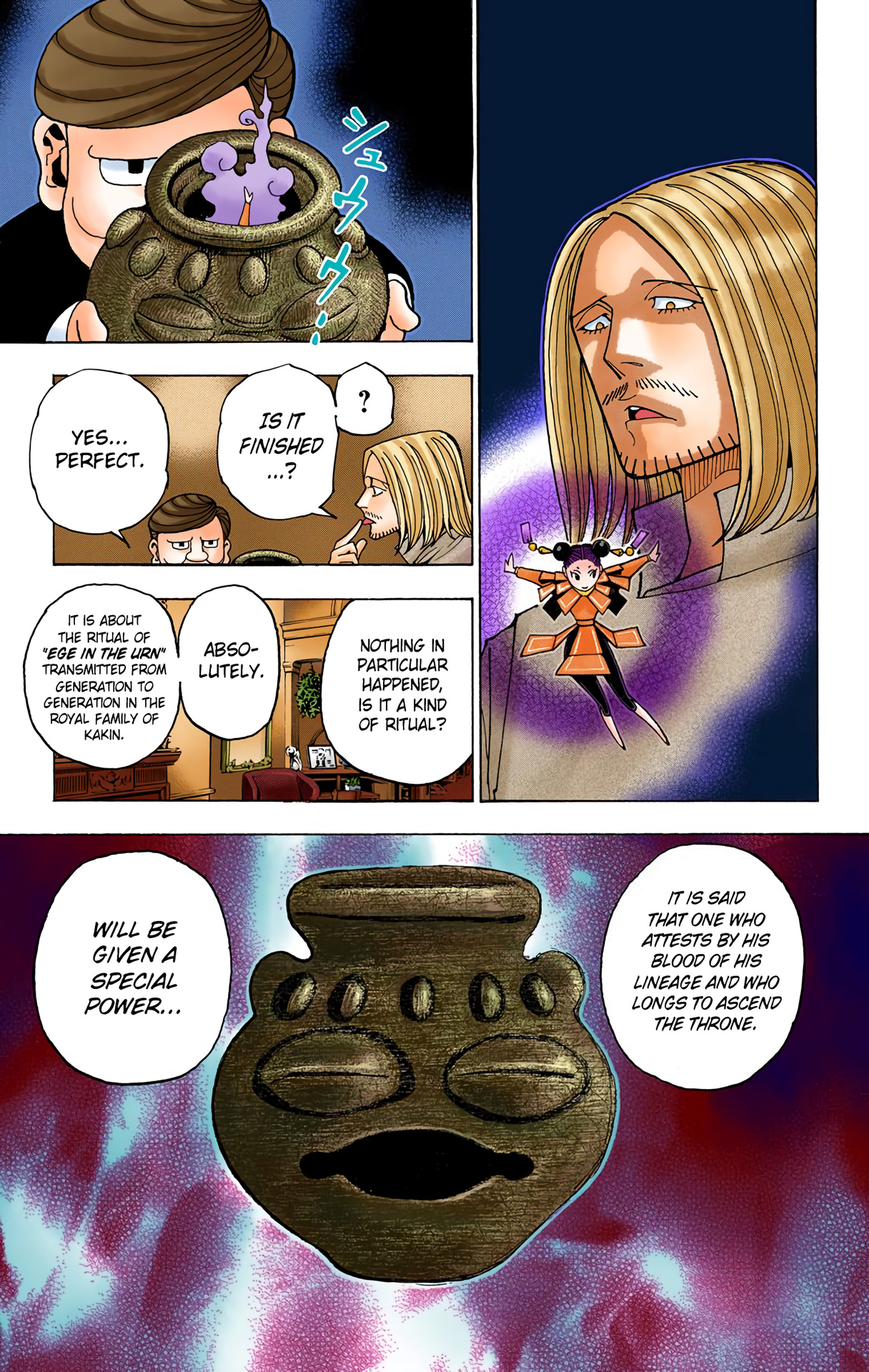 Hunter X Hunter Full Color - Vol.33 Chapter 349: Worm Toxin