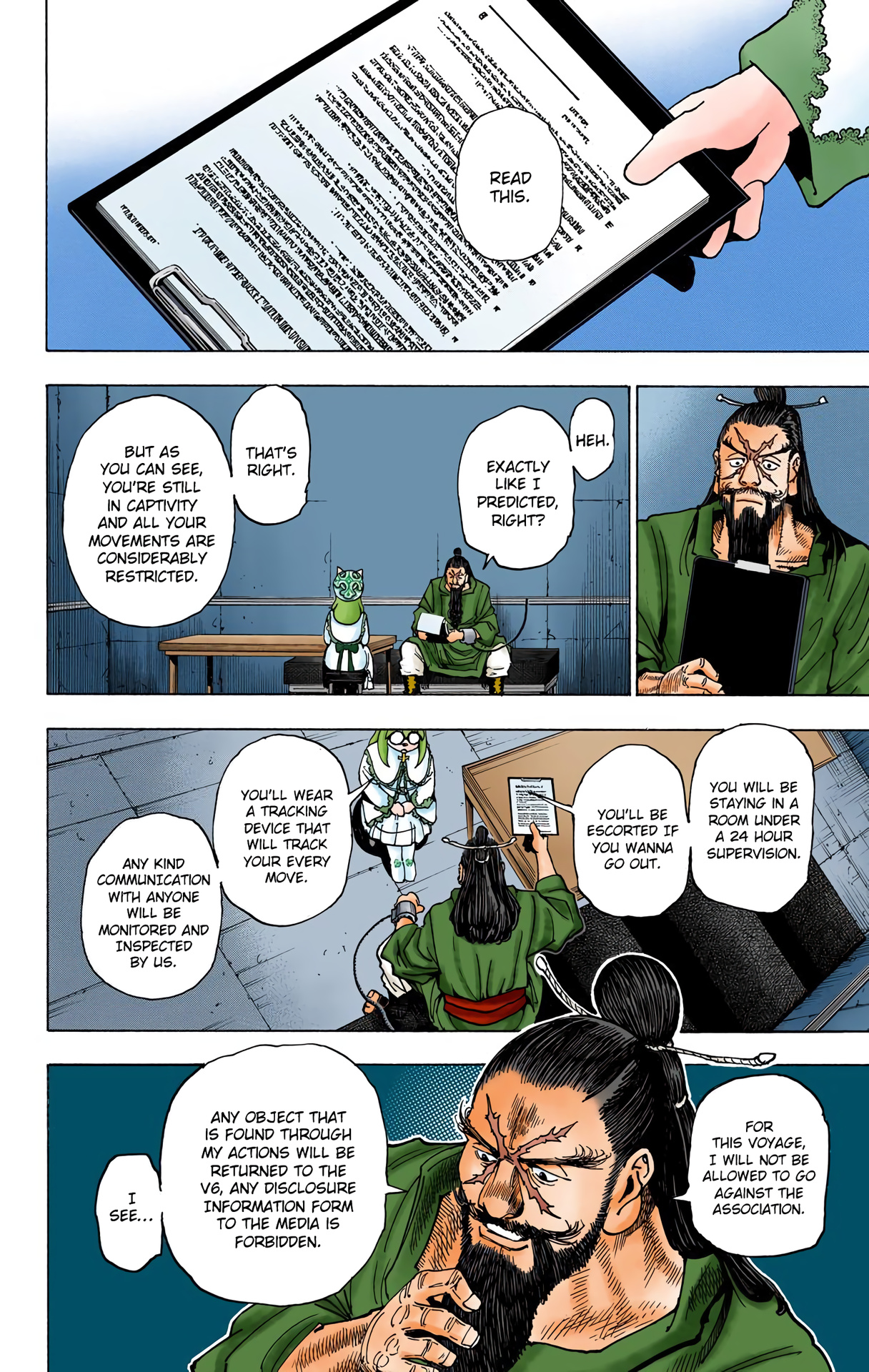 Hunter X Hunter Full Color - Vol.33 Chapter 345: Signature