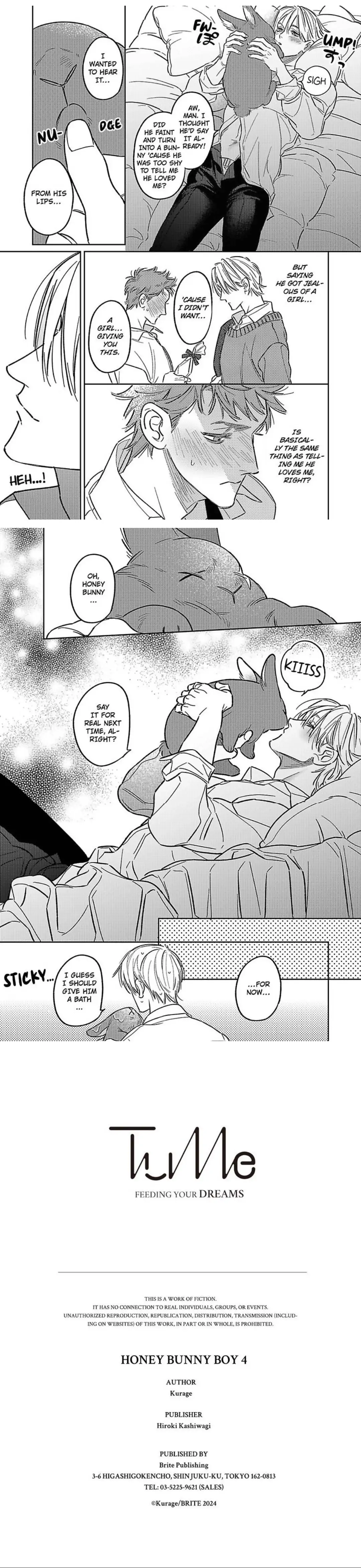 Honey Bunny Boy ⟨Official⟩ - Chapter 4