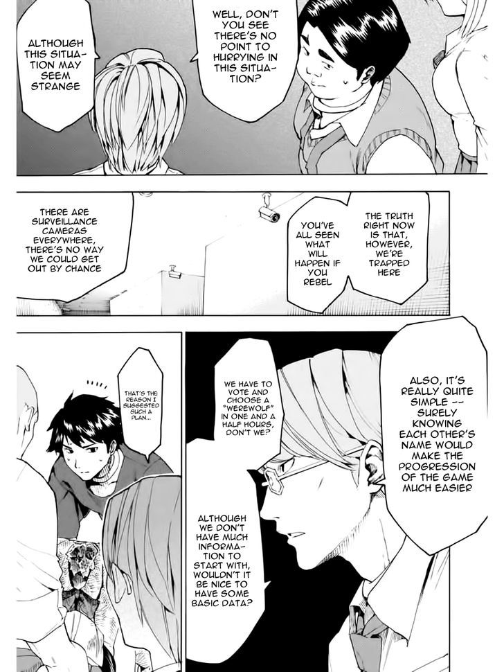 Jinrou Game - Vol.1 Chapter 2 : Prisoners