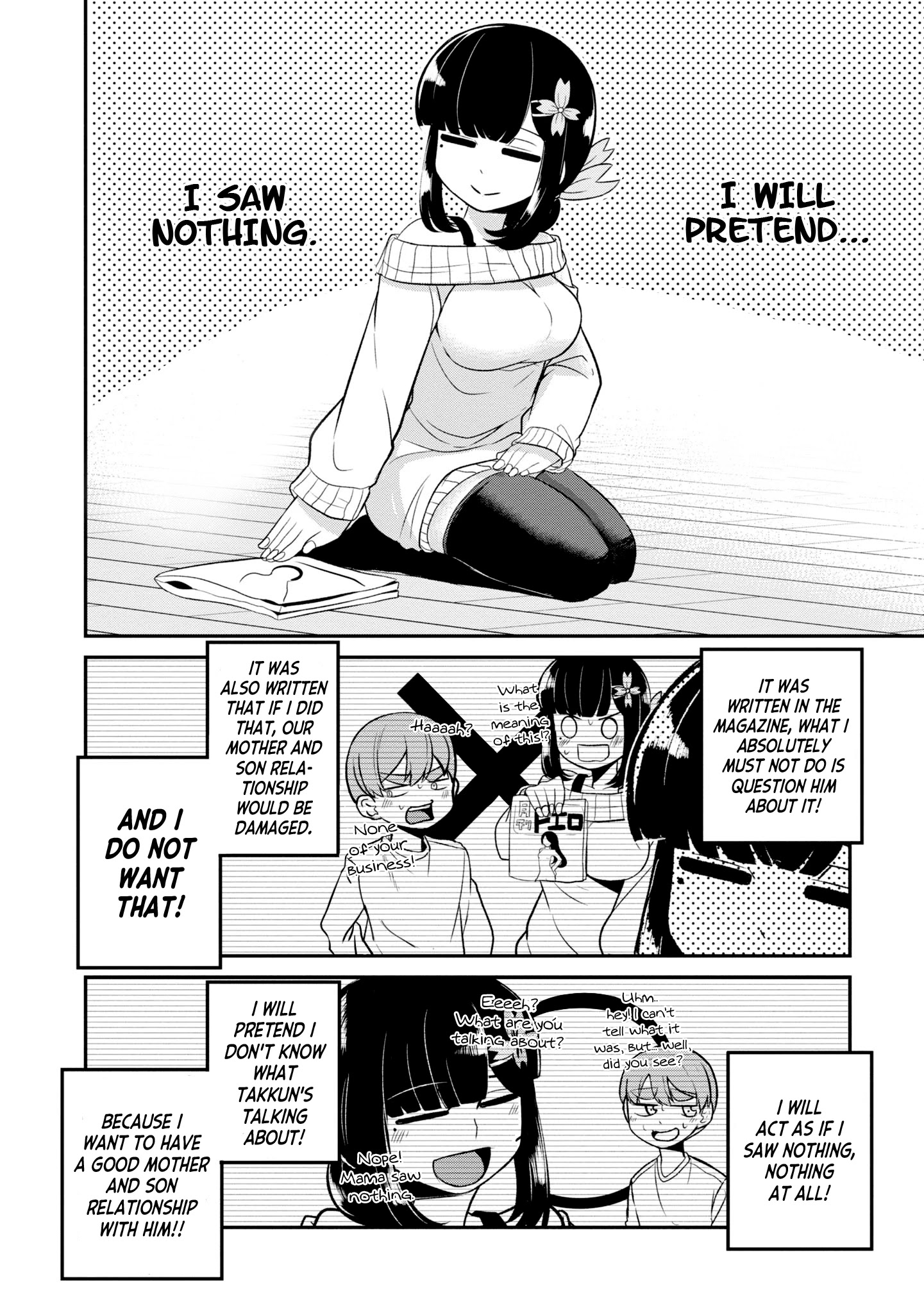 You Don't Want A Childhood Friend As Your Mom? - Chapter 9