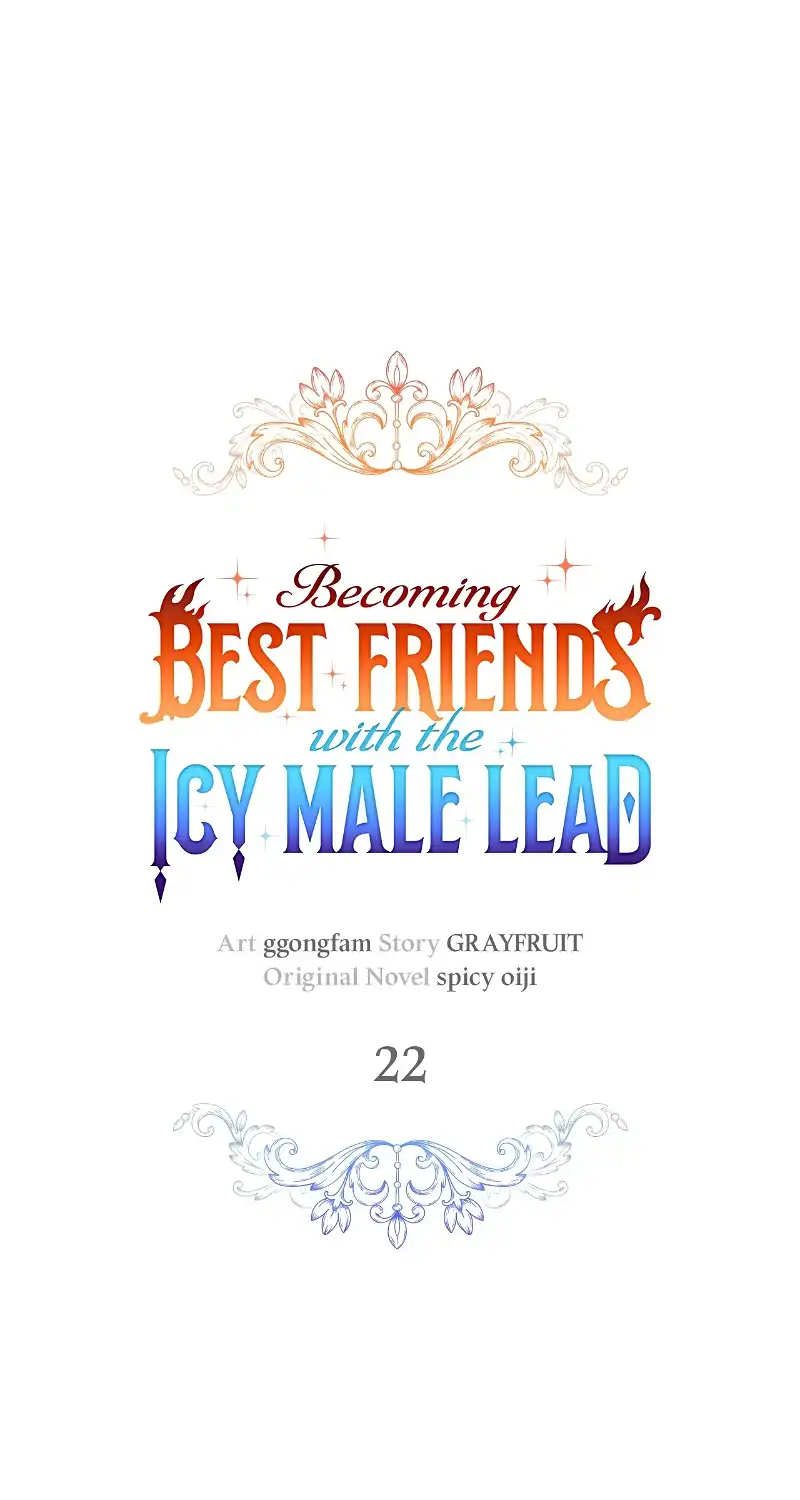 Becoming Best Friends With The Icy Male Lead - Chapter 22