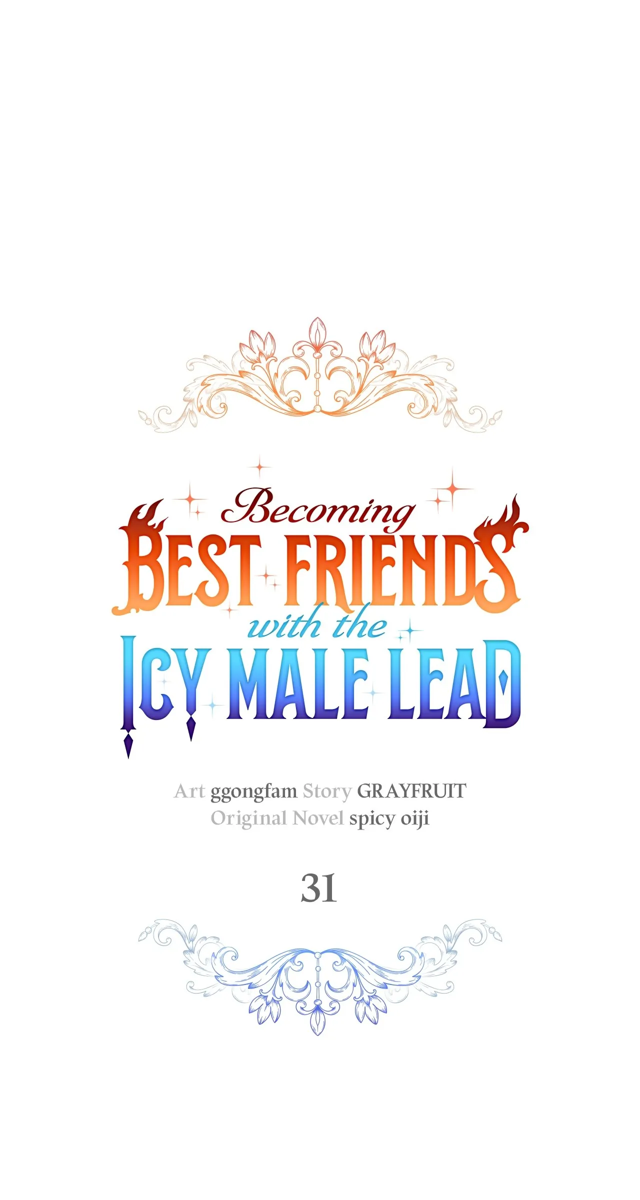 Becoming Best Friends With The Icy Male Lead - Chapter 31