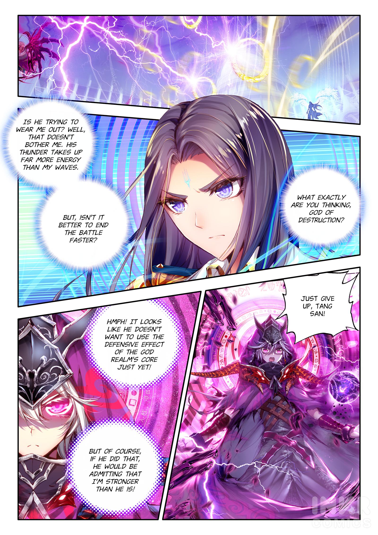 Soul Land - Legend Of The Gods' Realm - Chapter 7.2: Sea God Vs God Of Destruction (Part 2)