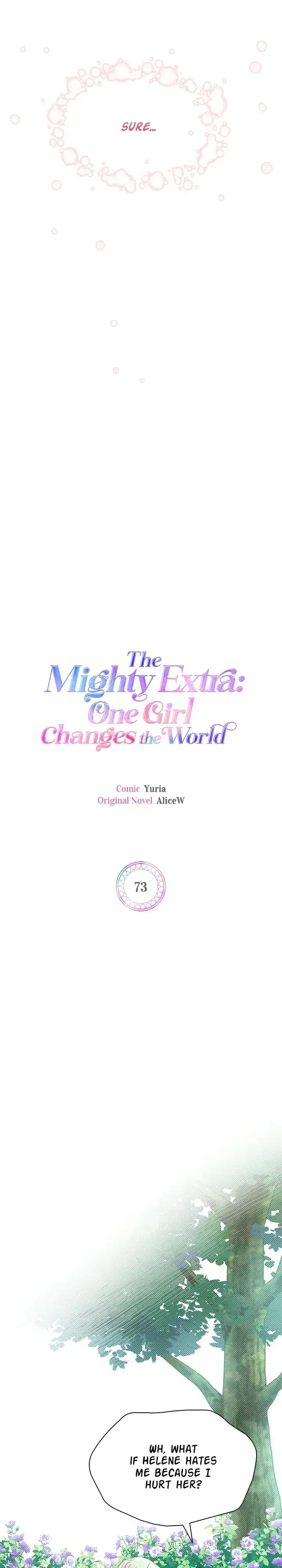 The Mighty Extra: One Girl Changes The World - Chapter 73