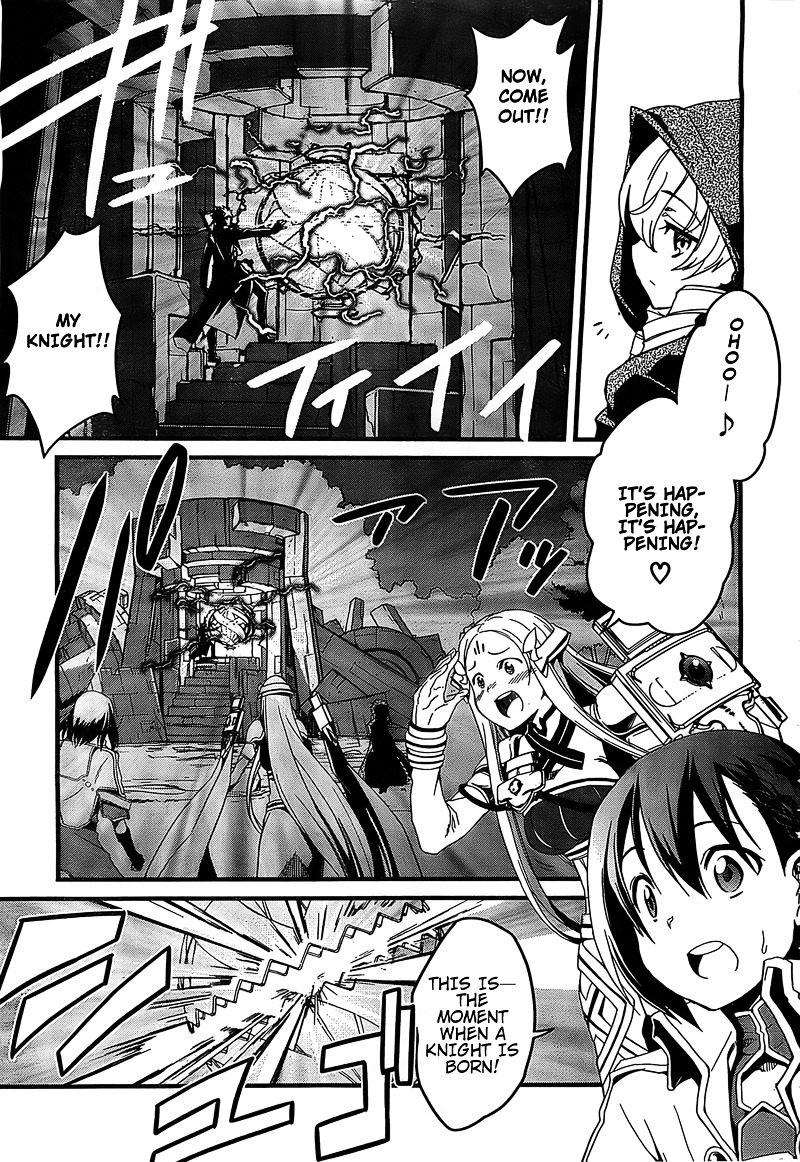 Kakusansei Million Arthur - Gunjou No Shugosha - Vol.1 Chapter 2 : 「Knight Of Seeking」