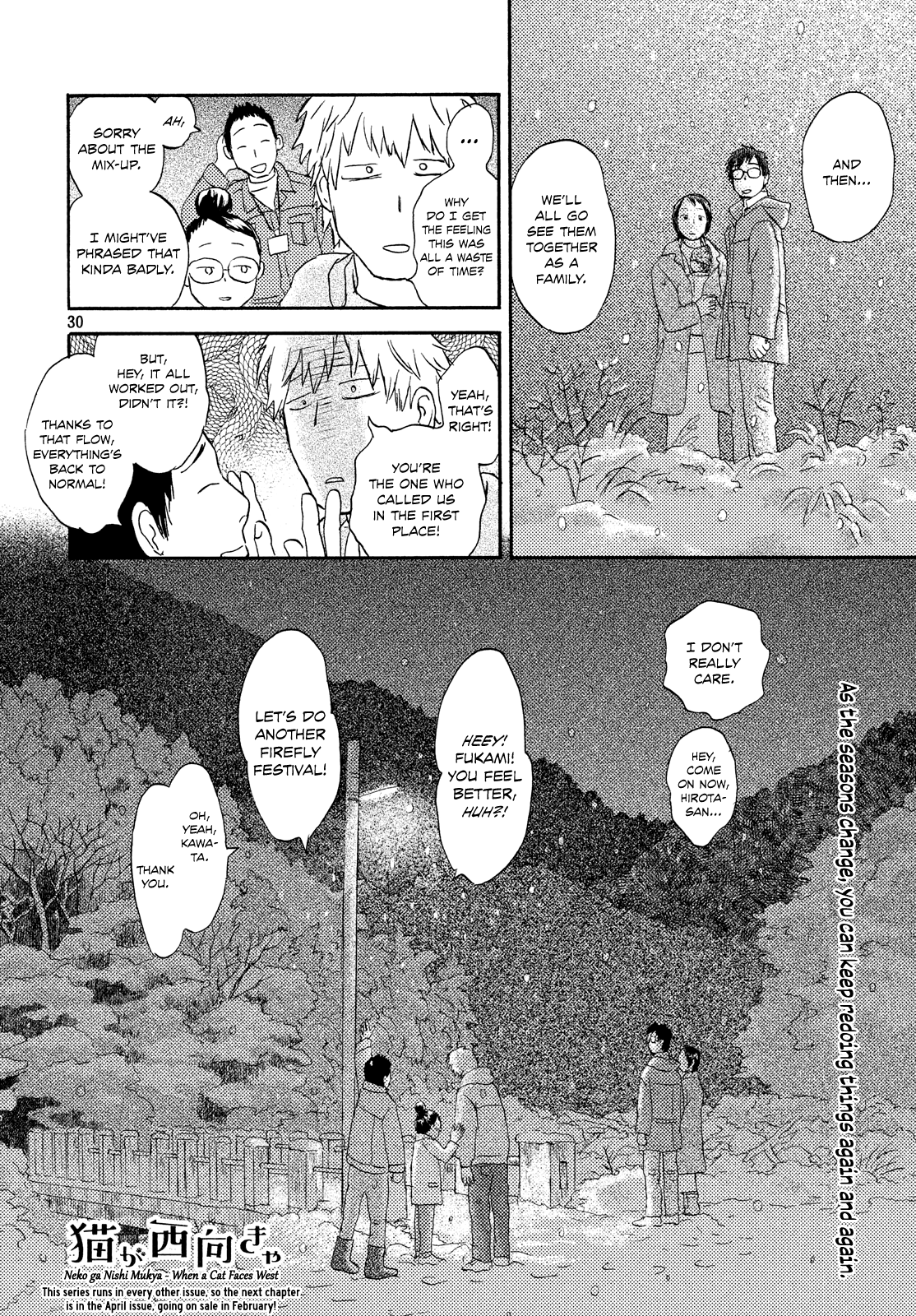 Neko Ga Nishi Mukya - Vol.2 Chapter 12: The Tail Is Beyond The Snow