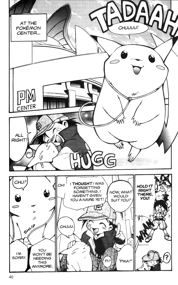 Dengeki Pikachu - Vol.1 Chapter 1: Pikachu, I Choose You!