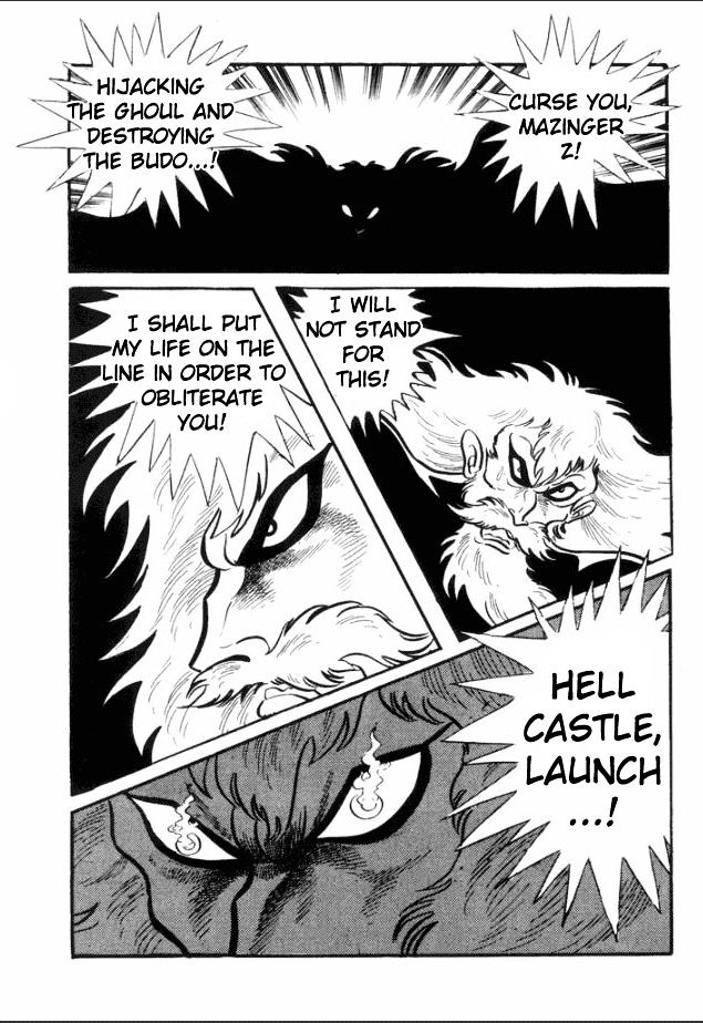 Great Mazinger - Vol.1 Chapter 3 : The King Of Hell Departs For The Front