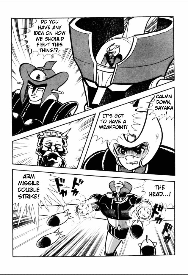 Great Mazinger - Vol.1 Chapter 3 : The King Of Hell Departs For The Front