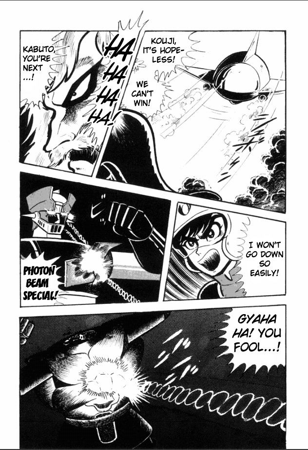 Great Mazinger - Vol.1 Chapter 3 : The King Of Hell Departs For The Front