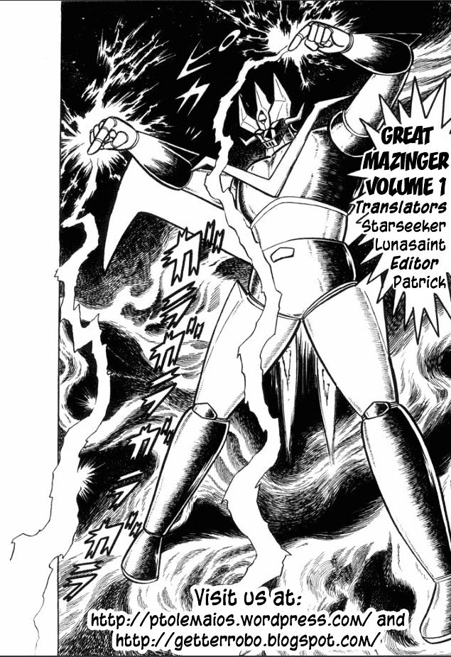 Great Mazinger - Vol.1 Chapter 3 : The King Of Hell Departs For The Front