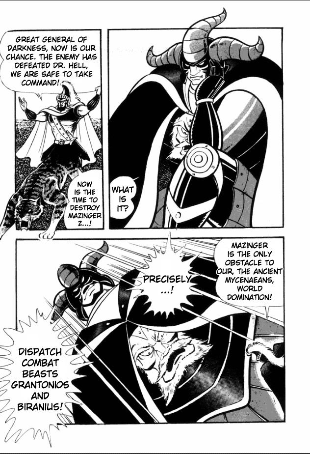 Great Mazinger - Vol.1 Chapter 4 : Sleep O' Heroes