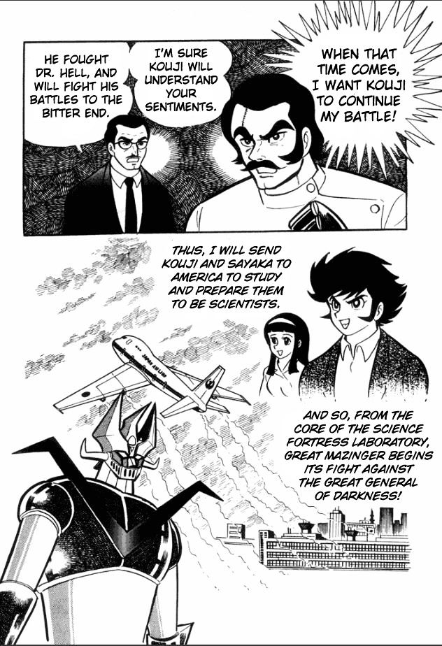 Great Mazinger - Vol.1 Chapter 4 : Sleep O' Heroes