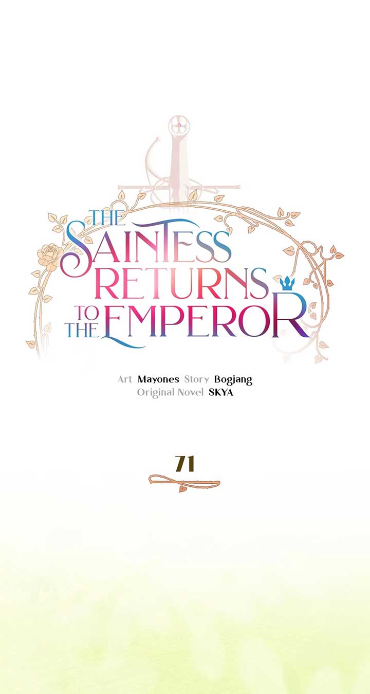 The Saintess Returns To The Emperor - Chapter 71