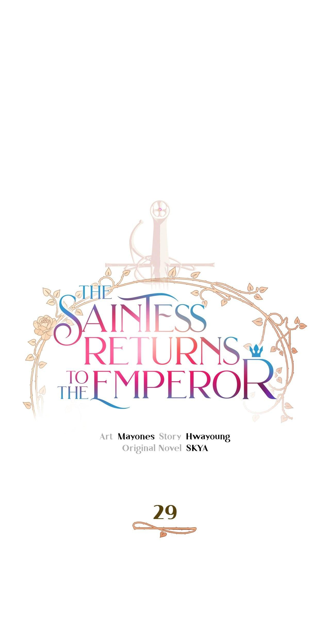 The Saintess Returns To The Emperor - Chapter 29