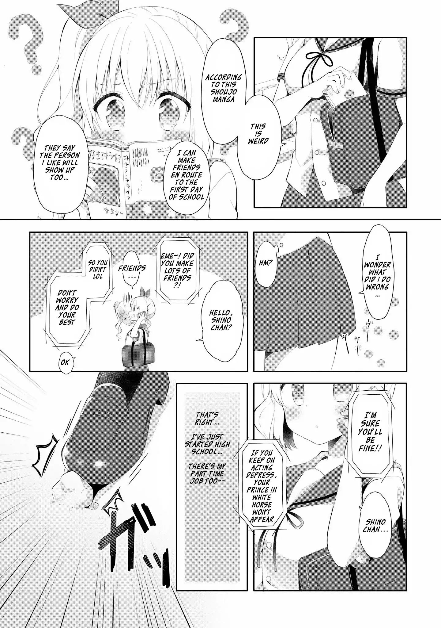 High School Girl And Prince-Chan - Vol.1 Chapter 1: The Person I Met Is A Little Girl On White Horse...?!