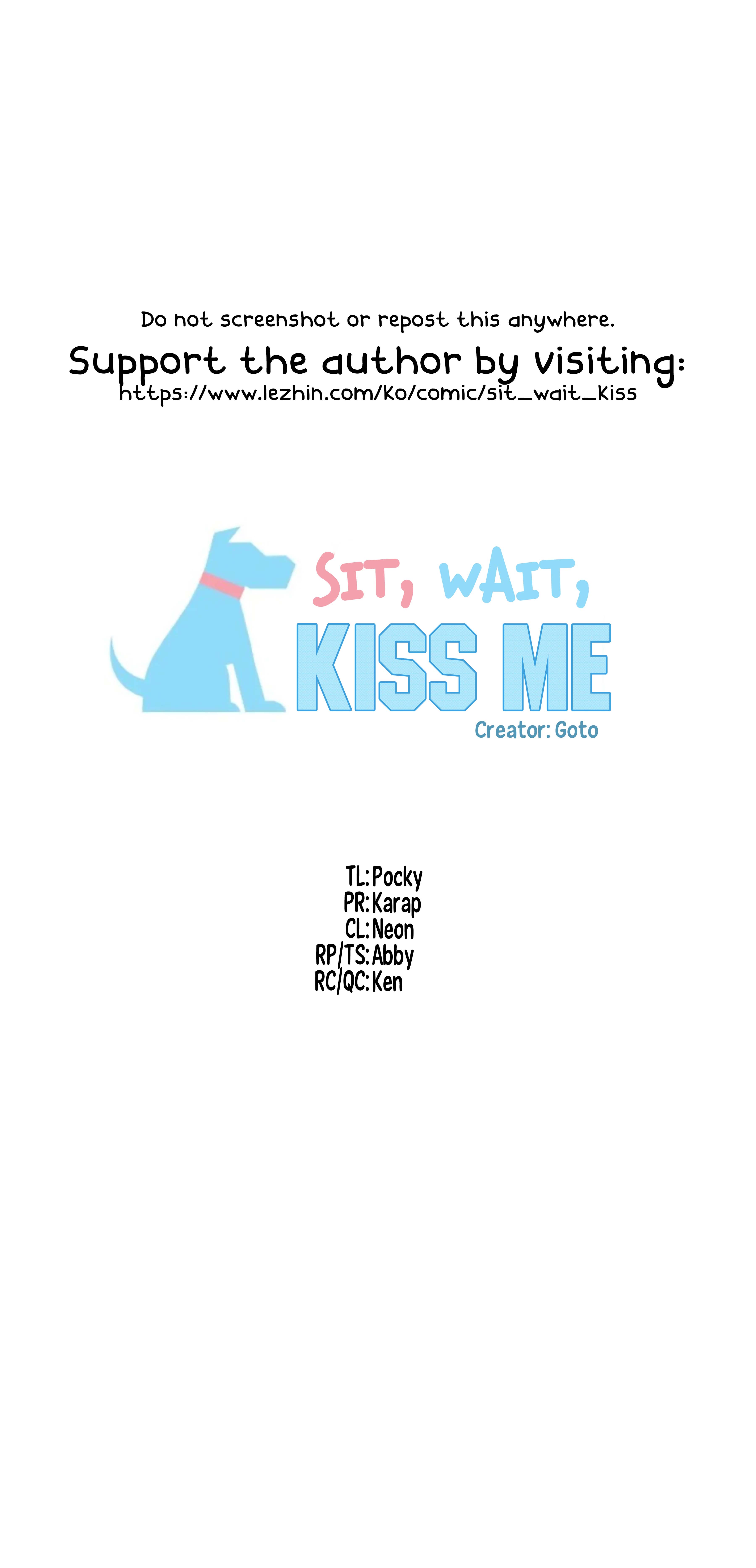 Sit, Wait, Kiss Me - Chapter 11