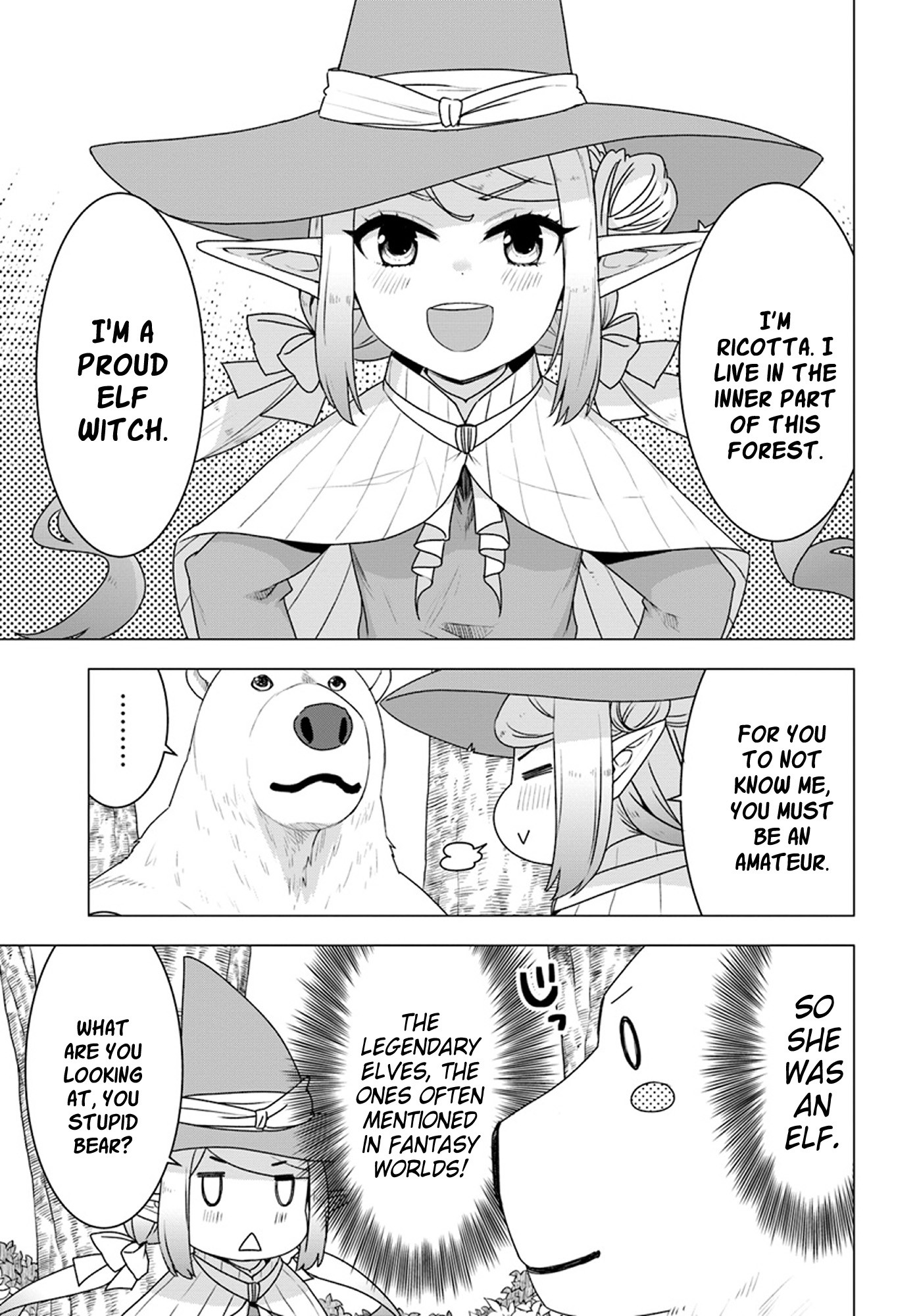 Shirokuma Tensei - Chapter 17: Little Elf Witch Appears