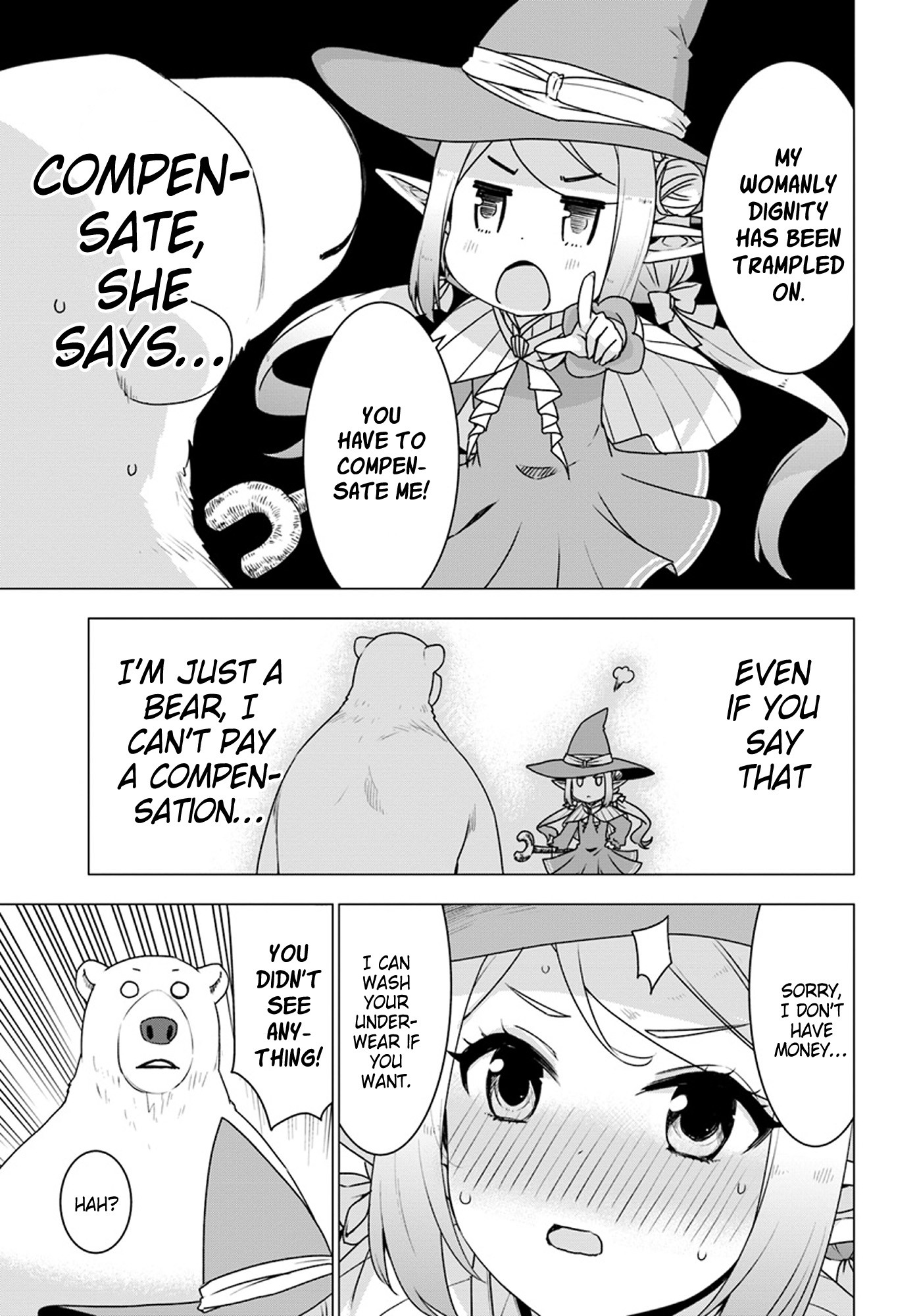 Shirokuma Tensei - Chapter 17: Little Elf Witch Appears