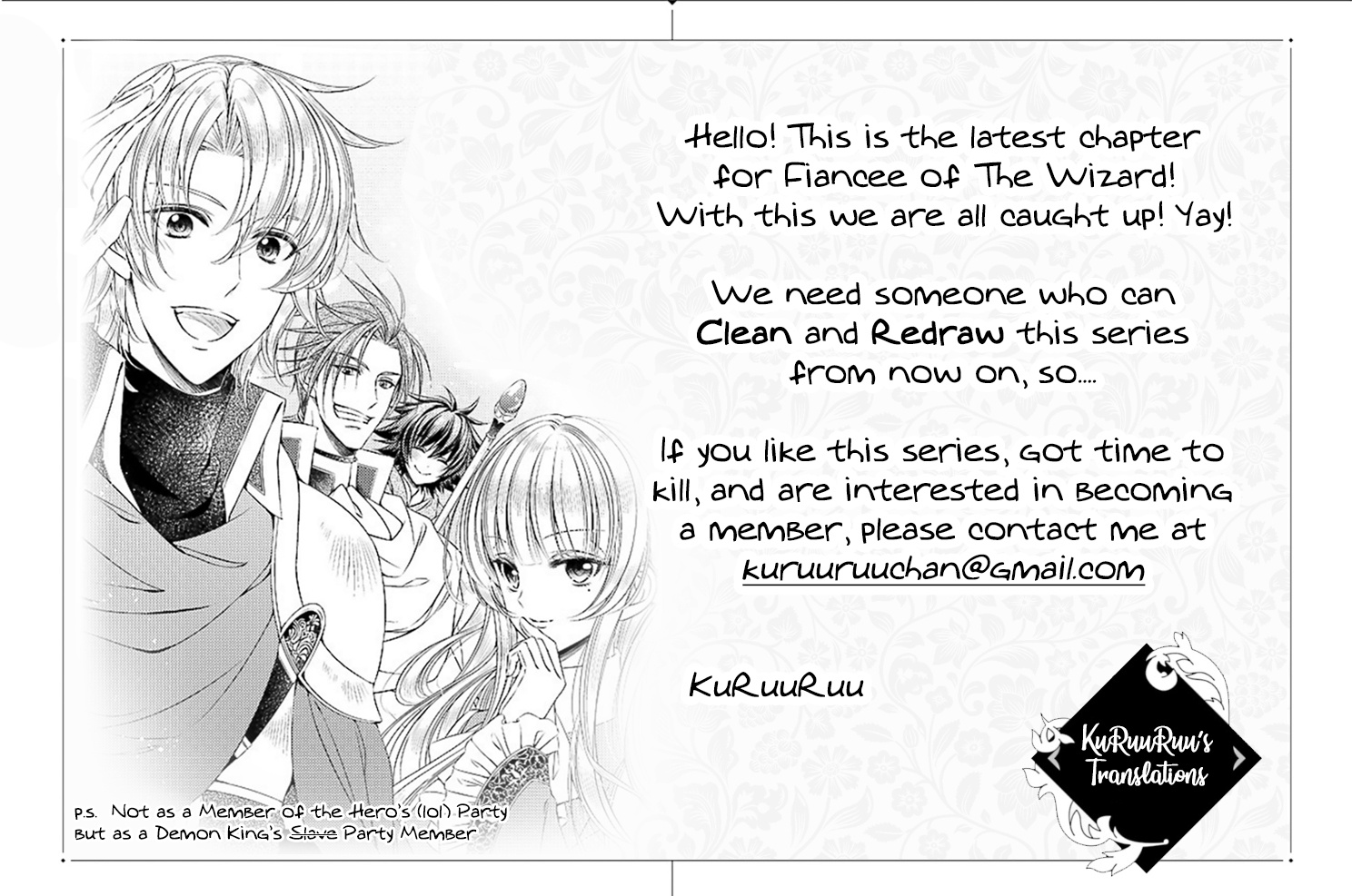 Mahoutsukai No Konyakusha - Chapter 22.4: Feeling That Will Never Be Yielded