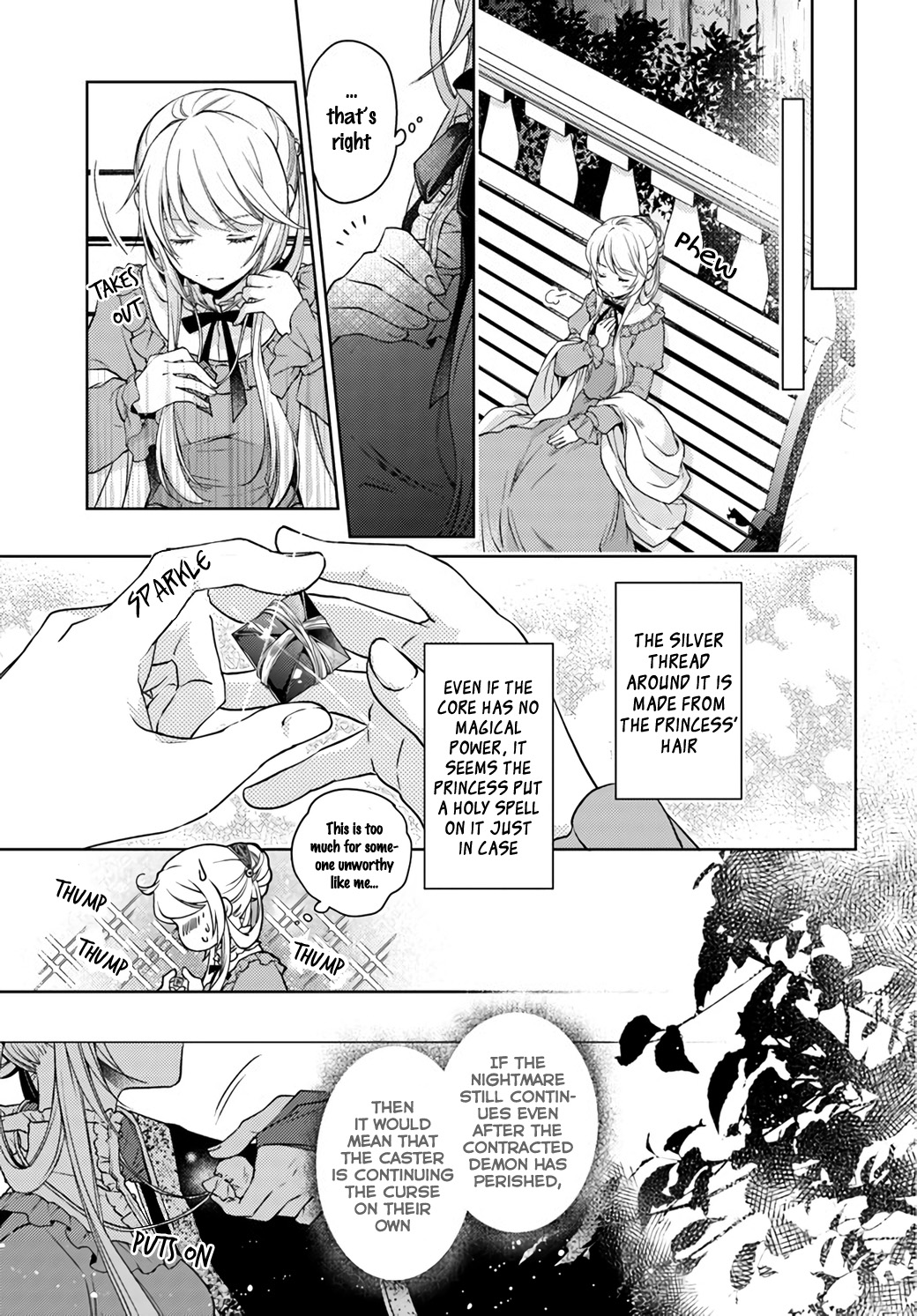 Mahoutsukai No Konyakusha - Chapter 19.3: Real Intent And Deceit