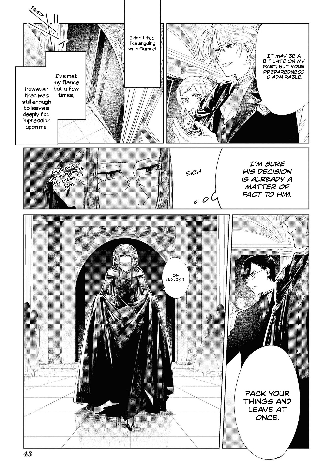 Though I May Be A Villainess, I'll Show You I Can Obtain Happiness! - Vol.1 Chapter 2: The Tale Of The Noble Girl Who Will Go To A Monastery After Her Engagement Annulment