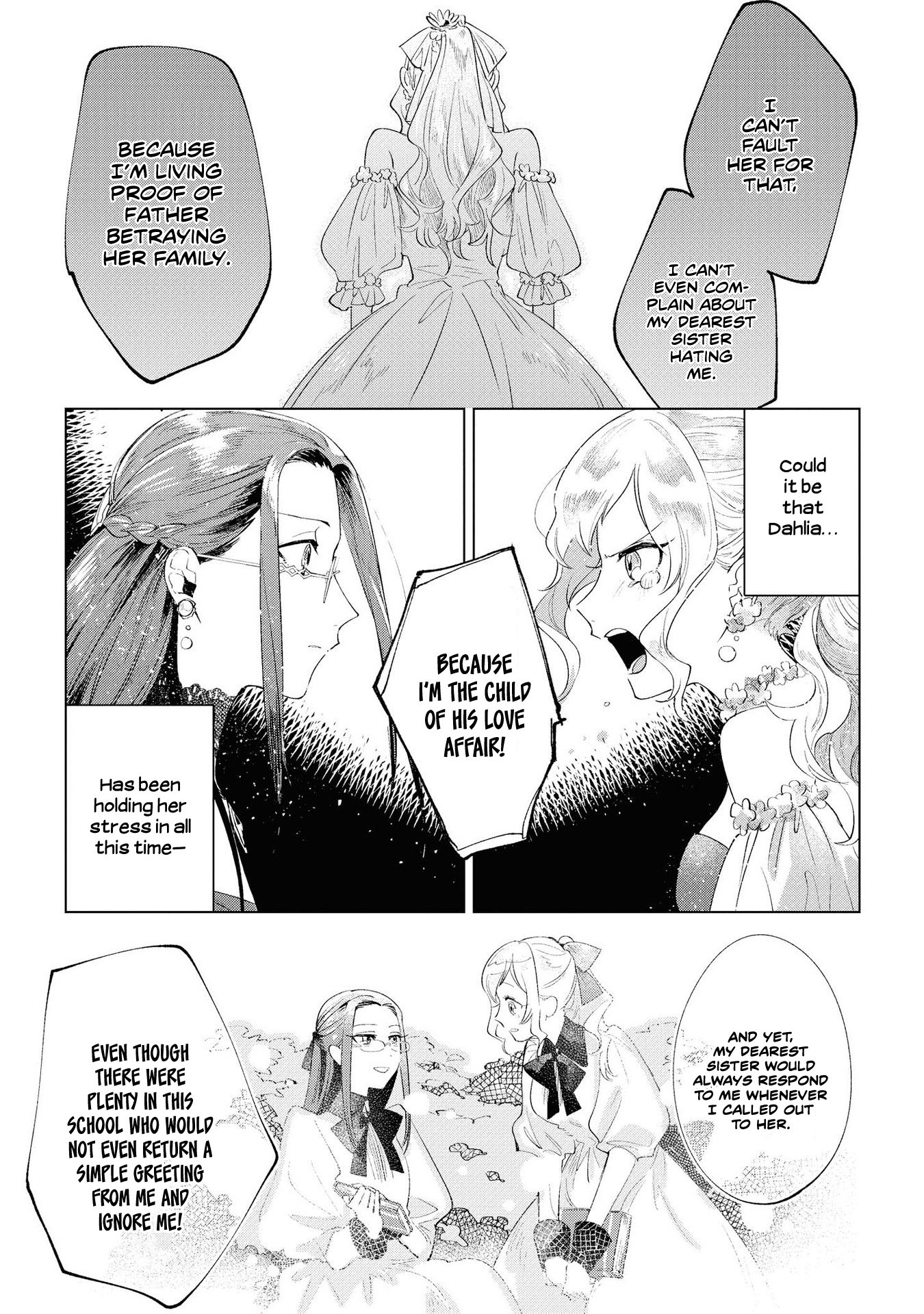 Though I May Be A Villainess, I'll Show You I Can Obtain Happiness! - Vol.1 Chapter 2: The Tale Of The Noble Girl Who Will Go To A Monastery After Her Engagement Annulment