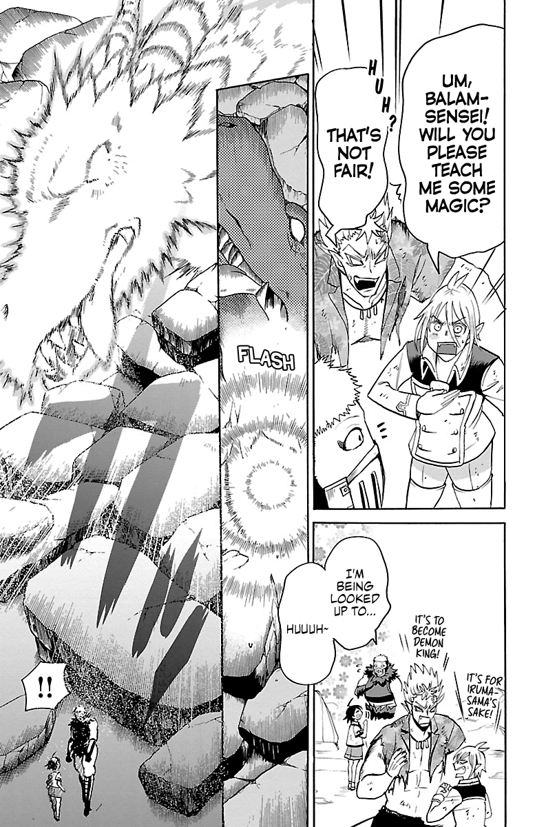 Mairimashita! Iruma-Kun - Chapter 84: The Gargoyle Bears His Fangs