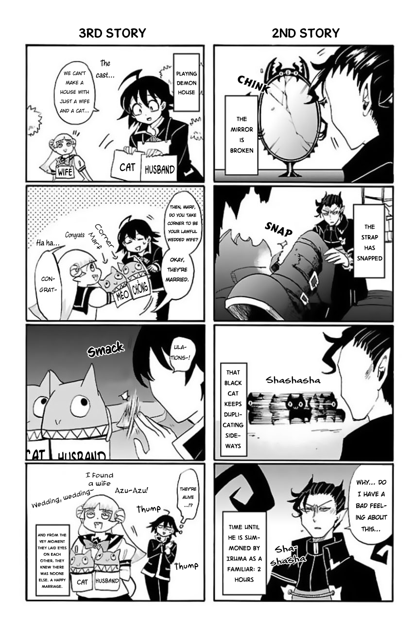 Mairimashita! Iruma-Kun - Chapter 7.5: Volume 1 Yonkoma