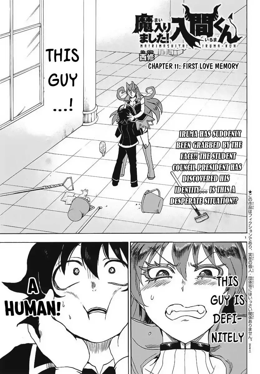 Mairimashita! Iruma-Kun - Chapter 11: First Love Memory