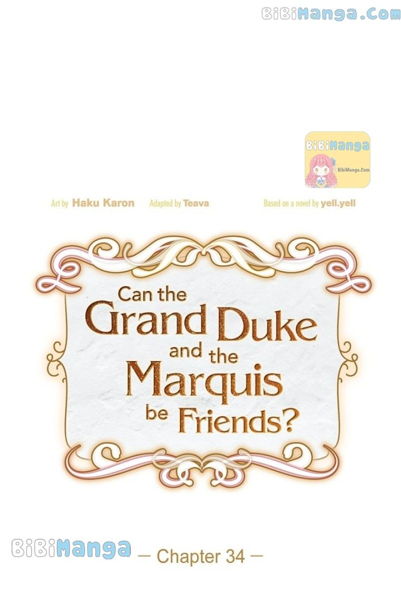 There's No Friendship Between The Grand Duke And The Marquis - Chapter 34