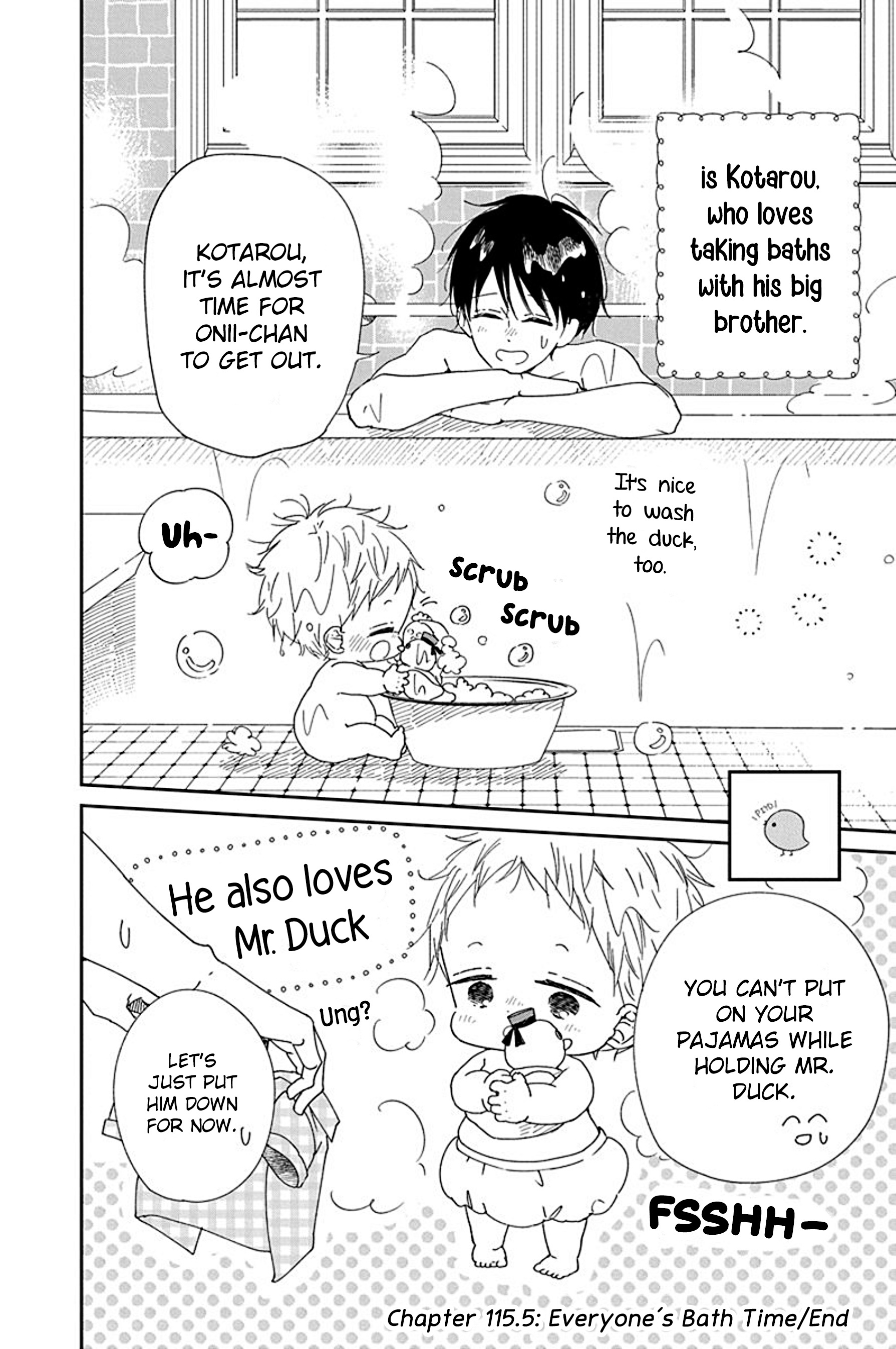 Gakuen Babysitters - Chapter 115.5: Everyone's Bath Time