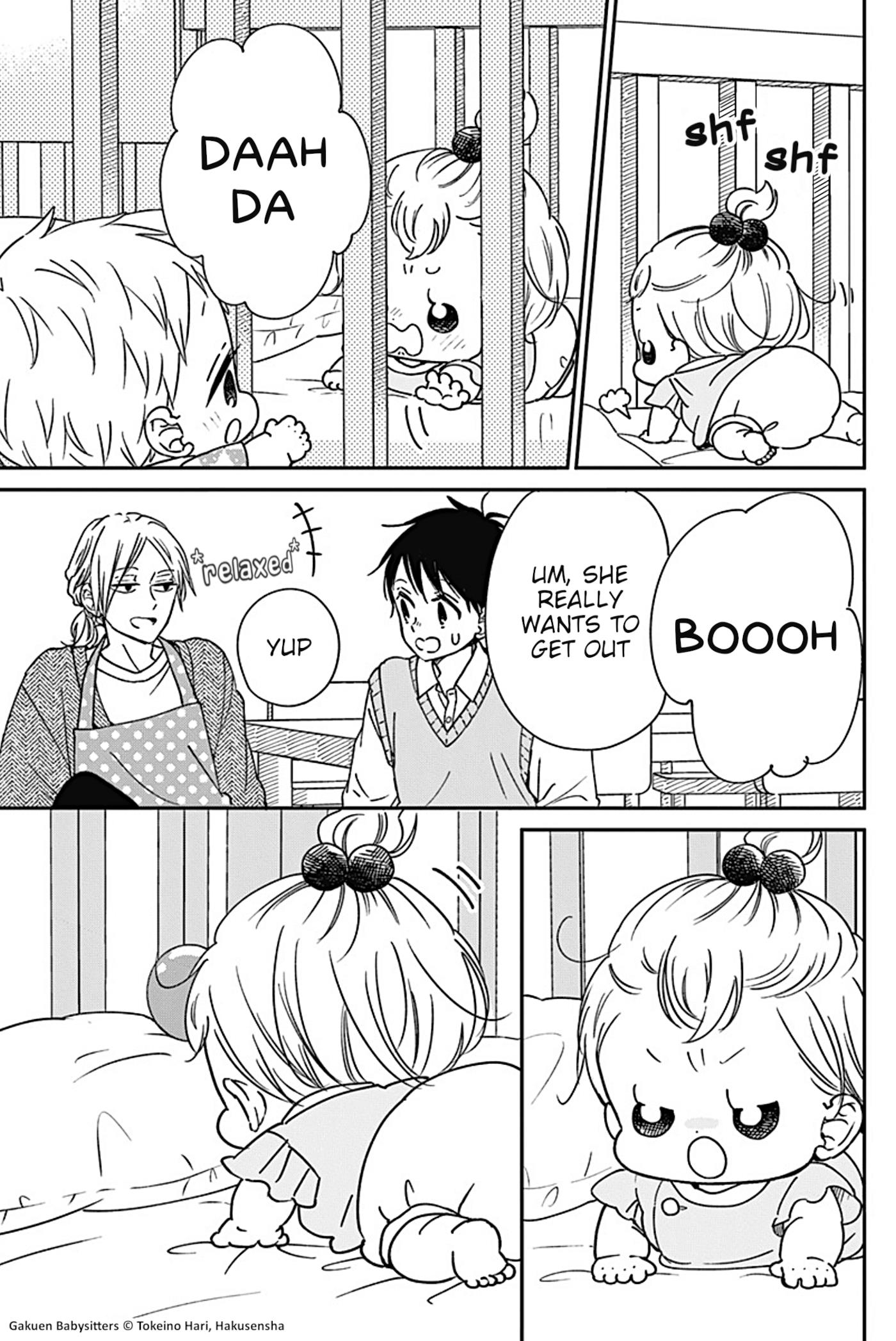 Gakuen Babysitters - Vol.25 Chapter 134.5: Midori-Chan And The Baby Bed