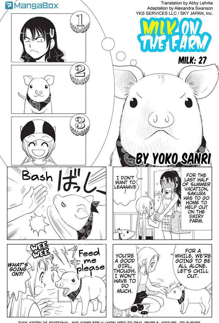 Rakunou Milk! - Chapter 27